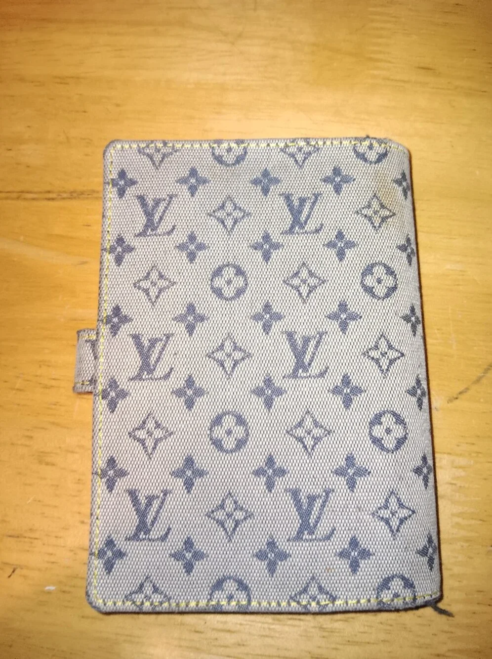 Louis Vuitton Denim Mini Lin Agenda Organzier